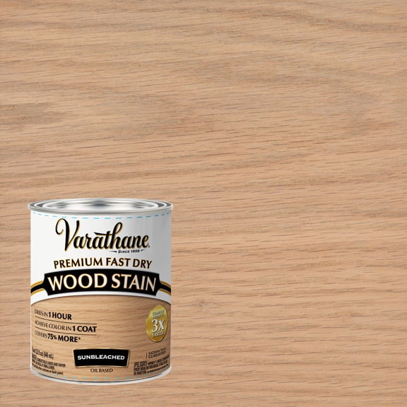 Sunbleached, Varathane Premium Fast Dry Wood Stain-262011, 32 fl oz