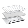 thumbnail image 5 of 4-Slice Digital Toaster Oven Air Fryer with 11 Cooking Functions, 1000W, Dishwasher-Safe Parts, Stainless Steel Gray, 5 of 5