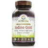 NutriGold Iodine 300 mcg Organic Whole Food Mineral 90 Veggie Capsules