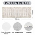 thumbnail image 3 of Washable Runner Rug 2x6 ft Non-Slip Soft Low-Profile Microfiber Farmhouse Distressed Floral Rug for Kitchen, Entryway, Hallway, Laundry, Bedroom, 3 of 6
