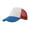 White/Red/Royal, variant on Atlantis Rapper 5 Panel Trucker Cap (Pack of 2)