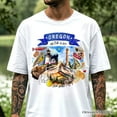 thumbnail image 2 of Artistic Oregon State Themes and Landmarks T-Shirt, Tee for History and Travel Lovers, 2 of 6