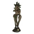 thumbnail image 5 of Nature Spirit Greenman And Tree Woman Gaia Dryad Ent Couple Embracing Figurine, 5 of 10