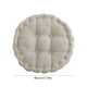 thumbnail image 3 of Cojín Redondo de Pana Gruesa para Silla, 40 Cm, Suave y Acolchado | Cómodo Cojín de Apoyo para La Cadera, Ideal para Oficina, Hogar, Sala de Estar y Dormitorio | Poliéster Duradero y Fácil de Limpiar, 3 of 6