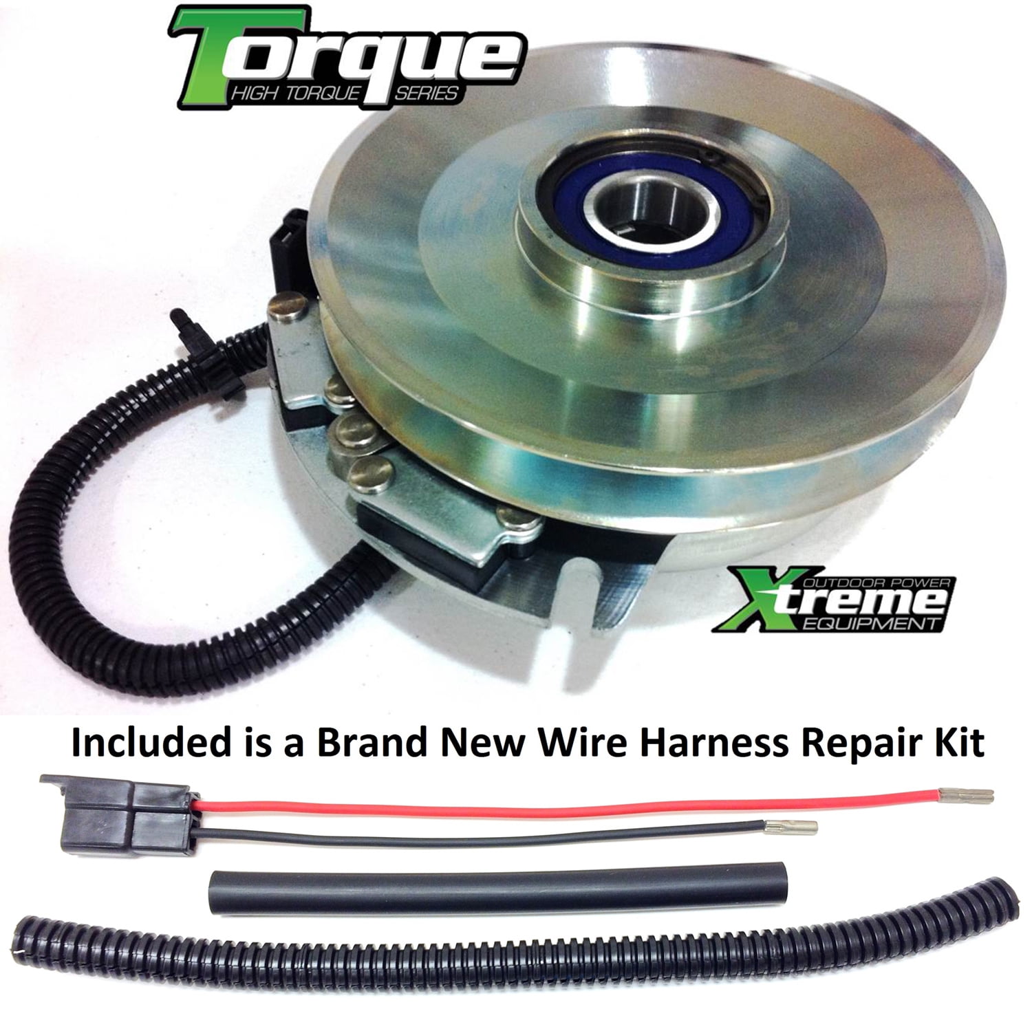 HI-TORQUE w// Harness Repair Kit 1/" I.D. 1-653048 PTO Clutch For Toro Z147