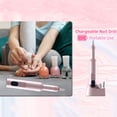thumbnail image 3 of Beleza, Cuidado e Higiene Kit de taladro de uñas eléctrico, máquina de lima de uñas profesional inalámbrica recargable, pedicura portátil Labymos Natural, 3 of 7