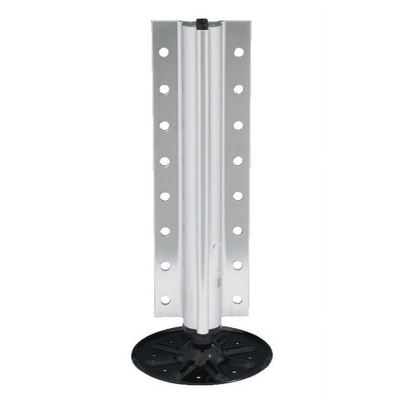 Lippert Components Leveling Jack 3728923 Used To Level Motorhomes/Travel Trailers/Fifth Wheel Trailers While Parked; Hydraulic; 8000 Pound Capacity; Silver; Gen II; Single