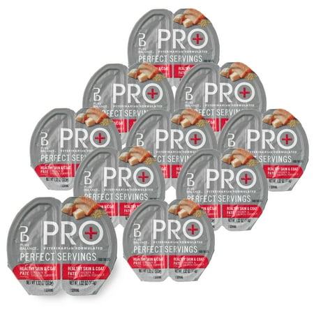 Pure Balance Pro+ Healthy Skin and Coat Chicken & Salmon Wet Cat Food 2.64oz (10 Pack)