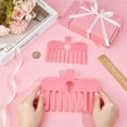 thumbnail image 3 of 2 Size 5/6.8 Inch Pink Maker Comb Ribbon Maker for Gift Bows Hair Bows Wristlet Corsages Home Decorations Holiday Wreaths DIY Projects and Crafts Tool for DIY, 3 of 6