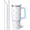 Blue Bow, variant on 30oz Rose Floral Tumbler with Handle, Lid & Straw - Double Wall Vacuum Insulated Flower Design Stainless Steel Cup Water Bottle for Daily Use & Christmas Mother''s Day Birthday Gifts