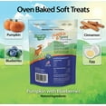 thumbnail image 6 of 4 Pack Emerald Pet Pumpkin Harvest Oven Baked Dog Treats with Blueberry [USA Dog Treats, Bulk Dog Supplies, Emerald Pet] 24 oz (4 x 6 oz), 6 of 7