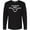 AB-Black, variant on Inktastic Life Behind Bars BMX Long Sleeve T-Shirt
