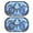 Blue Sea Turtle Hibiscus, variant on Yuyamidu Sea Turtle Sun Shade for Car Window Baby 2 Pack Car Window Shades for Side Window Heart Sunshade for Car Back Window Foldable Backseat Sun Visor for Car SUV Truck