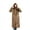 Beige, variant on Moroccan style - Warm Winter Coat - Cloak Arab Dress - Mens Khaleeji Islamic Arabian High-Quality Coat - Camel