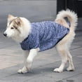 thumbnail image 5 of Popvcly Hoodies Knitwear Large Dog Sweaters Stretchy Pet Clothes Soft Puppy Pullover Dog Sweatshirts for Small Dogs Cats Warm Dog Shirts, Blue, 8XL, 5 of 8