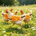 thumbnail image 4 of Chicken Saddle for Hens, Chicken Apron Back Protector for Hens, Waterproof Hen Saddle Chicken Vest With Adjustable Straps for Poultry Back Feather Protection, Easy to Wear, 4 of 6