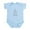 Sky Blue, variant on CafePress - Namaste Infant Bodysuit - Baby Light Bodysuit, Size Newborn - 24 Months