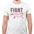 thumbnail image 2 of Fight for a Cure Shirt Unisex Large White, 2 of 5
