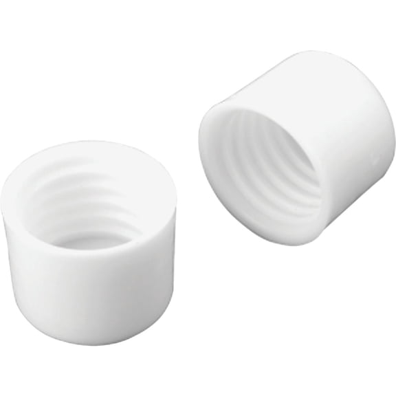 Knape & Vogt John Sterling CD-0019 Closet Pole End Caps, White