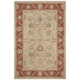 thumbnail image 2 of SAFAVIEH Anatolia Sammy Traditional Wool Area Rug, Taupe/Red, 4' x 6', 2 of 7