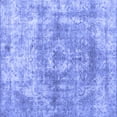 thumbnail image 1 of Ahgly Company Indoor Square Abstract Blue Contemporary Area Rugs, 6' Square, 1 of 4