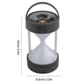 thumbnail image 2 of Lámpara Led Portátil Para Acampar, Lámpara De Reloj De Arena Recargable Por Usb, 4 Modos De Luz, Luz De Emergencia Solar Para Exteriores Yuarrent HA037867-00, 2 of 6