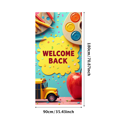thumbnail image 1 of Space Theme Welcome Back Banner School Backpack and Planets Colorful Backdrop Classroom Decorations Outer Space Party Supplies Photography Props, 1 of 4
