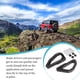thumbnail image 3 of Kenally 1 par de manijas de ATV, montaje de tornillo Interior portátil, reemplazo de accesorios de agarre para Maverick X3 Ventana automotriz Negro Kenally VI018257-01B, 3 of 6