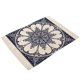 thumbnail image 1 of Diseño exclusivo para una cena elegante, mantel de lino y algodón con estampado de porcelana china azul y blanca (MC0034-3), 1 of 3