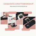 thumbnail image 4 of Taoset 20" + 24" + 28"Inch Expandable Hard Shell  Luggage Set, ABS Suitcase with Dual Spinner Wheels, TSA Locks, 3-Piece Spinner Suitcase Set, Pink, 4 of 9