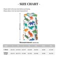 thumbnail image 4 of Honeii Colorful Dinosaur print basktball shirt for men and women, Unisex basketball jersey for Theme party-Large, 4 of 6
