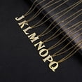 thumbnail image 3 of Características del collar de estilo europeo y estadounidense de la joyería de letras de moda prominente tridimensional collar de pareja universal para hombres y mujeres, 3 of 6