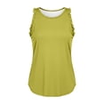 thumbnail image 7 of CAIXIA Tank Top for Women Racerback Sleeveless Athletic Tank Tops Scoop Neck Basic Undershirt Yoga Workout Casual Athletic Oversized Racerback Breathable Tee, 7 of 7