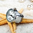 thumbnail image 3 of Honrane Finger Watch Mini Adjustable Elastic Strap Quartz Movement Jewelry Clock Women Men Finger Watch Daily Wear, 3 of 8