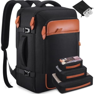 UKEIN 42L Expandable Travel Backpack with Packing Cubes