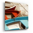 thumbnail image 2 of Epic Art 'Colorful Boats' by Photoinc Studio, Acrylic Glass Wall Art, 24"x24", 2 of 8