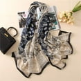 thumbnail image 2 of CAILDANL Silk Scarf Mulberry Silk Fashion Scarves Long Lightweight Shawl Wrap …, 2 of 7