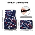 thumbnail image 5 of Yiaed Red White Blue Fireworks 1 Print Carpet Floor Mats for Cars, Auto Accessories Front & Rear Car Floor Mats Car Floor Foot Mat Sets of 4 Pieces, 5 of 7