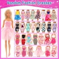 thumbnail image 3 of Paquete de 70 unidades de ropa y accesorios para muñecas BARWA de 11.5 pulgadas, 3 of 6