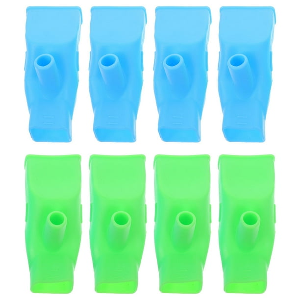 8 extensores de grifo para niños, juego de repuesto confiable para lavabo de baño, extensores de manija de lavabo para niños