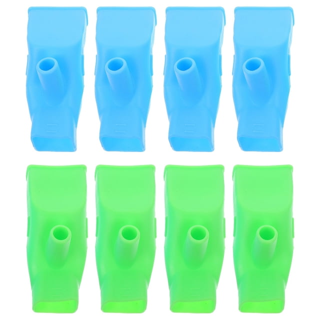 8 extensores de grifo para niños, juego de repuesto confiable para lavabo de baño, extensores de manija de lavabo para niños