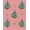 Red, Pattern 6, variant on ODIKA 4'x6' Machine Washable Non-Slip Area Rug, Joyful Winter Sleigh Vintage Farmhouse Seasonal High Traffic Rug, Brown, 651827