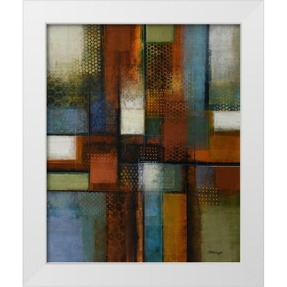 Holsinger, Joel 20x24 White Modern Wood Framed Museum Art Print Titled - Elation 1