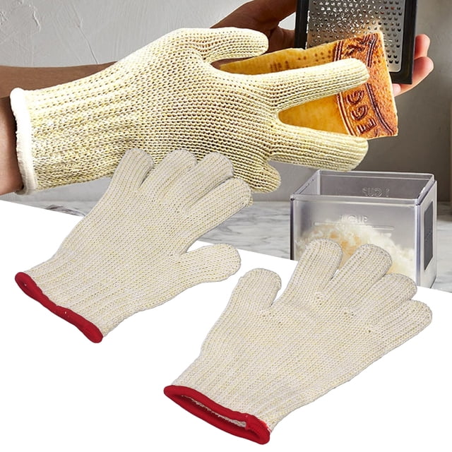 A8 Guante De Guante Resistente A A8 Grado De Alimentos, Guantes De Corte A Mano De La Cocina HPPPE, Guantes De Corte De Metal De Malla De Acero Inoxidable De Acero Inoxidable