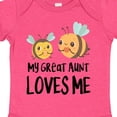 thumbnail image 4 of Inktastic Bees My Great Aunt Loves Me Boys or Girls Baby Bodysuit, 4 of 5
