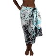 thumbnail image 5 of Peach Couture Light Weight Multi Purpose Hawaiian Scarves Pareo Beach Wraps, 5 of 5