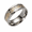 Gold, variant on Unisex glowing Jesus fish faith band ring in stainless steel, bordered 8mm profile, sizes 6-13, two motif tones with a green low-light effect for evening wear