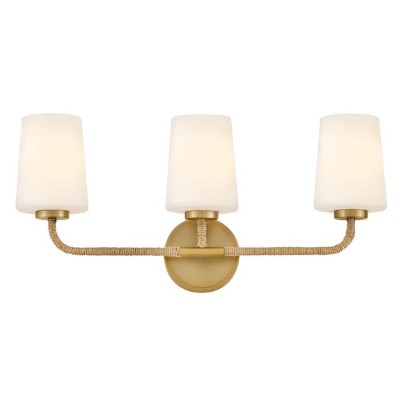 853453LCB-NAT Lark Kline - 36W 3 LED Medium Bath Vanity-11 Inch Tall and 23.75 Inch Wide