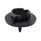 thumbnail image 1 of 2x Almohadilla de resorte trasera, accesorios negros de plástico resistente al desgaste Reemplazo a prueba de óxido para Fiesta MK7 2009-20 Sunnimix Almohadilla de resorte superior trasera, 1 of 4