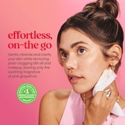 Burt's Bees Clarifying Pink Grapefruit Makeup Removing & Cleansing Wipes, 30 Count